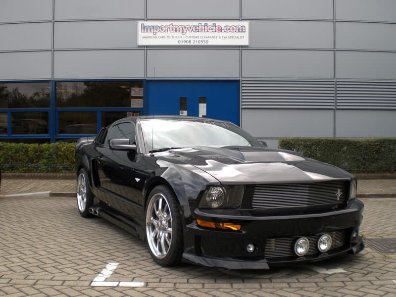 IMV800 Cervinis Mustang rear view