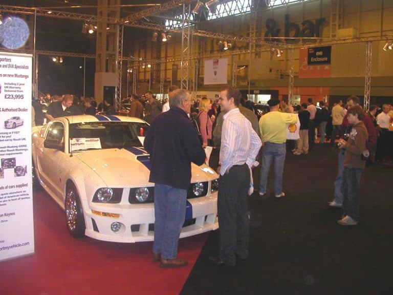 ShipMyCar stand at NEC show 2