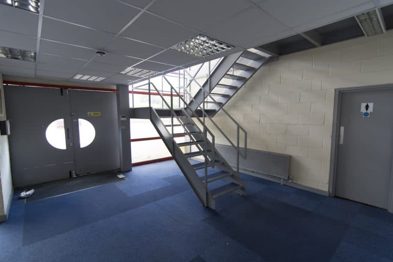 Interior of Unit 20 before renovation 4