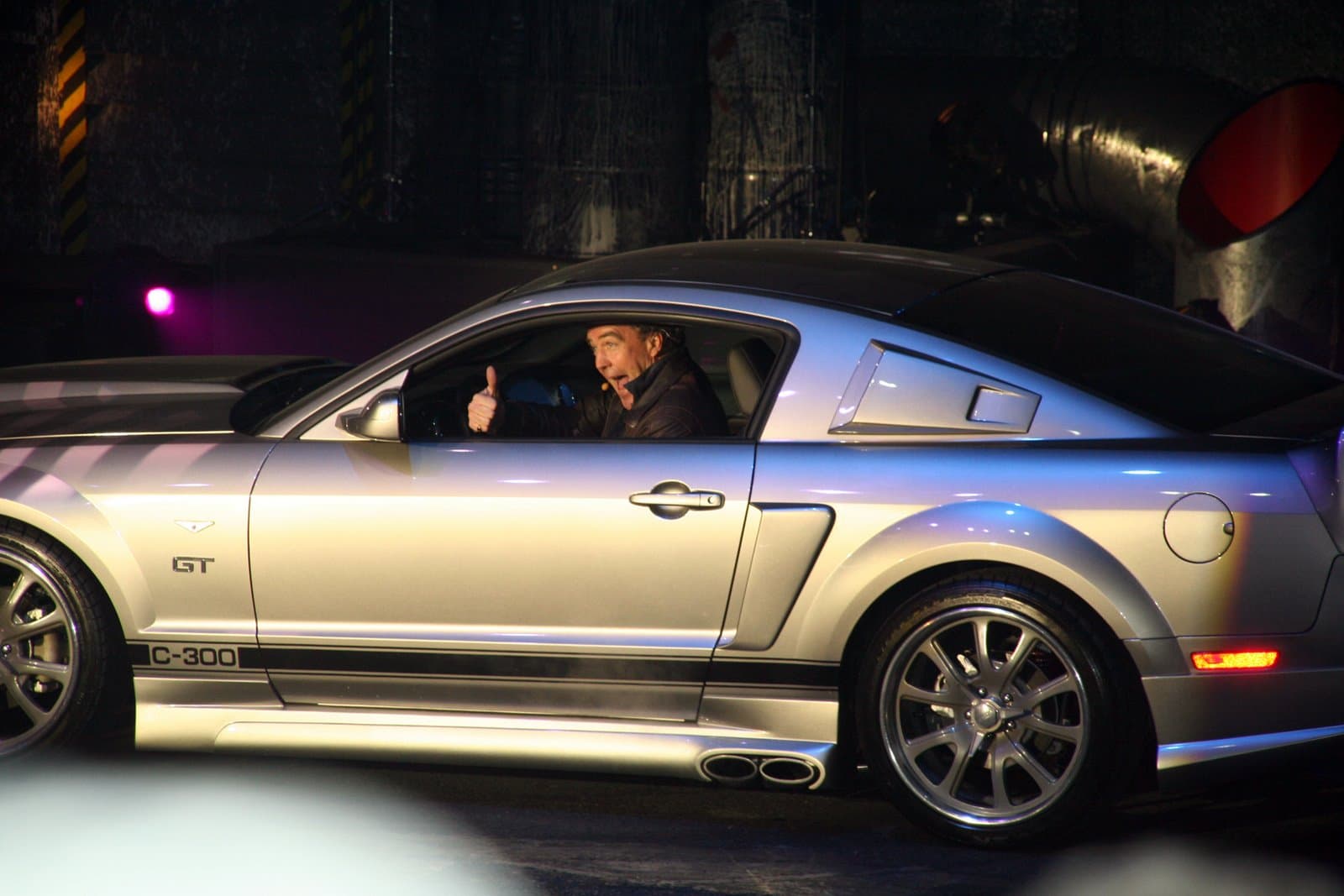Cervinis C-300 Mustang at Top Gear Live show